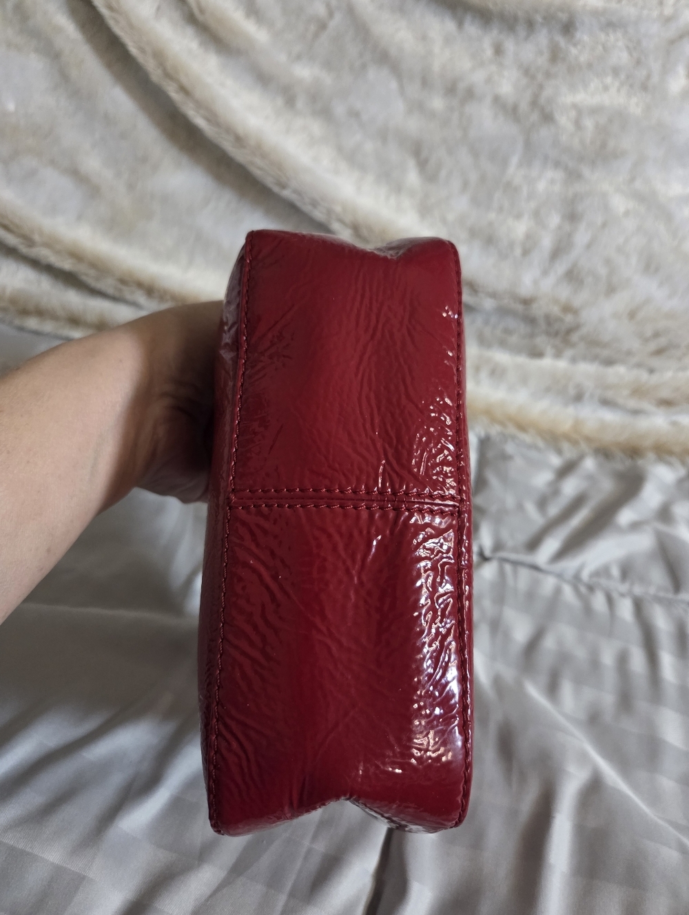 Michael Kors Patent Leather Mini Handbag - Picture 7 of 11